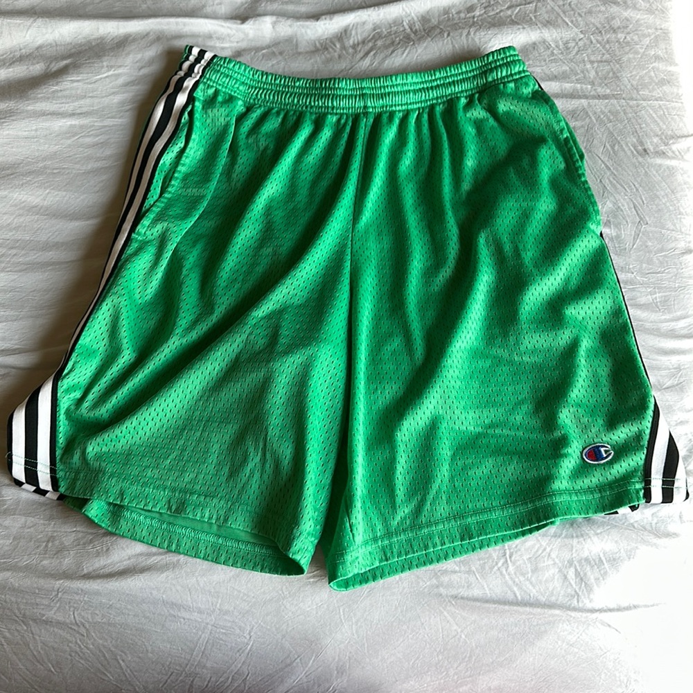 Green champion shorts